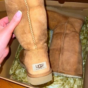 Authentic UGG Boots chestnut brown tall!